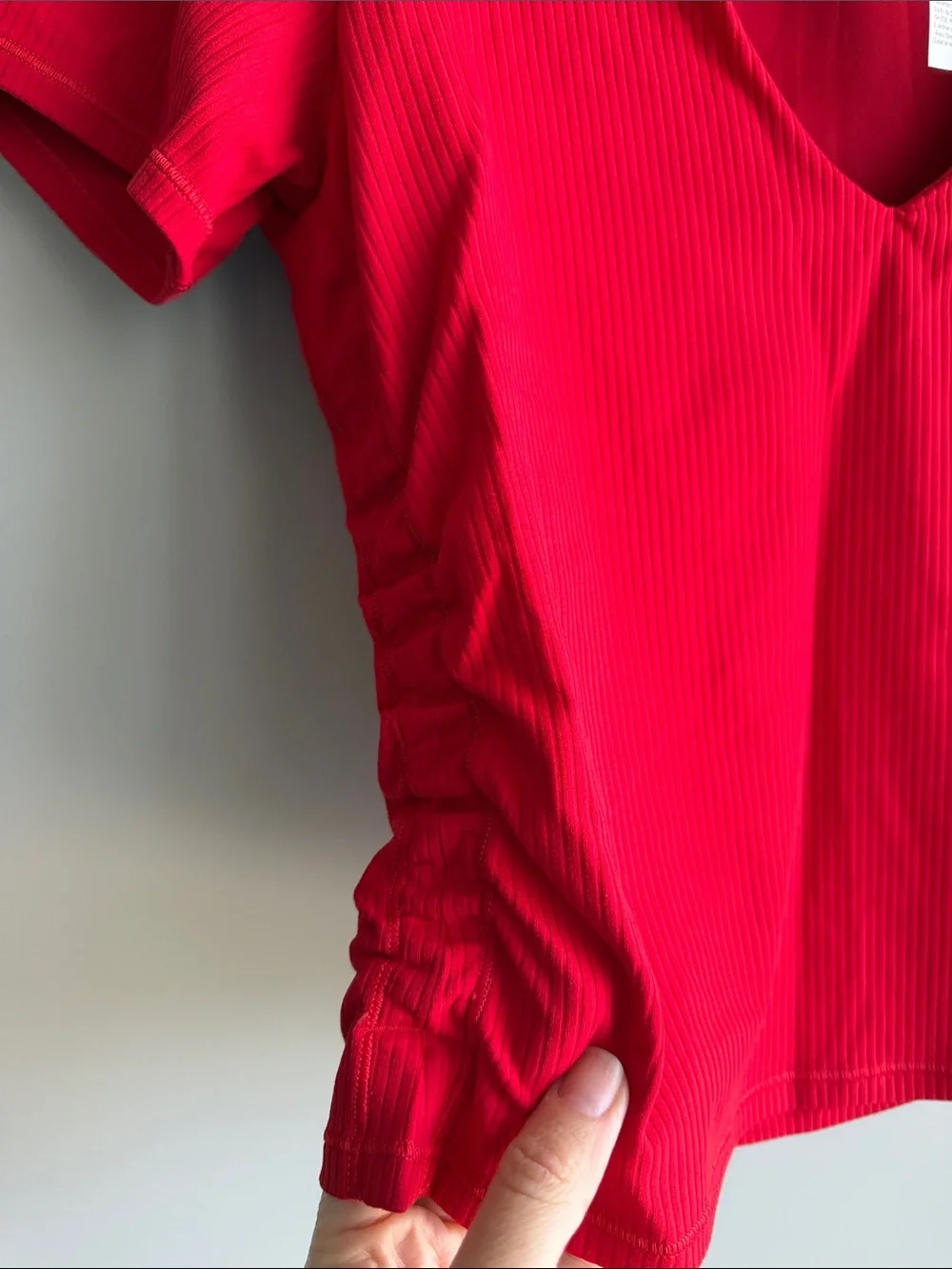lululemon athletica All It Takes Ribbed Nulu V-neck T-Shirt